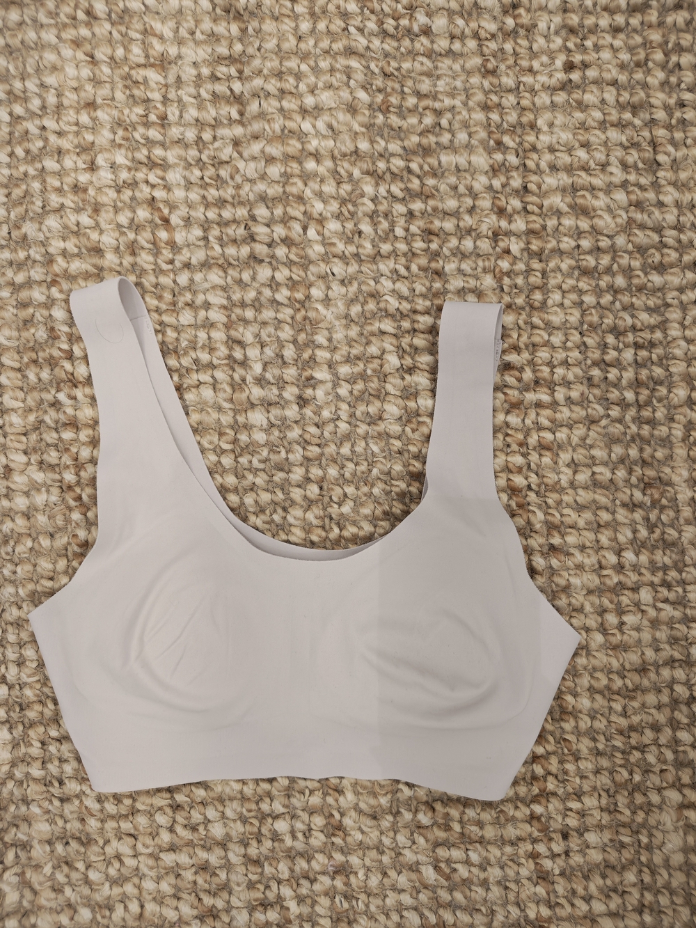 aerie Seamless Wireless Scoop Bra in Light Taupe